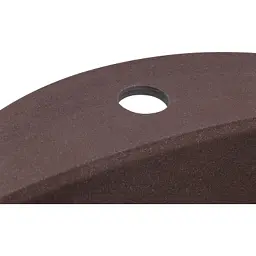 Мийка кухонна GRANADO RONDA marron з сифоном (470*490mm.) (gr2206) - мініатюра 5