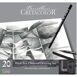 Олівці для рисунку Cretacolor Black Box 20 шт - мініатюра 2
