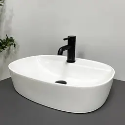 Умивальник VBI Terni S white накладний VBI-011802, Білий