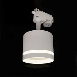 Круглий трековий світильник KW-34 GX53 WH Brille 48-162 - мініатюра 4