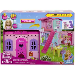 Портативний будиночок Barbie з лялькою Челсі (JFW49) - мініатюра 8