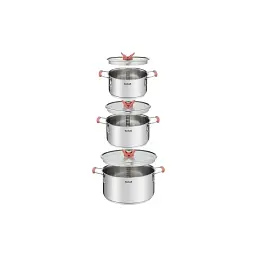 Набір посуду Tefal Opti'Space 6 предметів (G720S674) - мініатюра 2