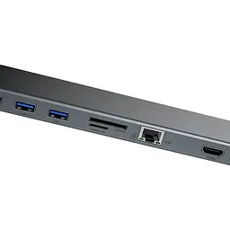 HUB адаптер Baseus Enjoyment Series Type-C Notebook 11-in-1 - мініатюра 7