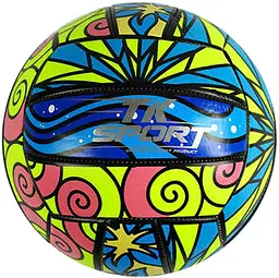 М’яч волейбольний TK Sport, 280-300 г, матеріал м’який PVC, розмір №5 (В асортименті) C62438