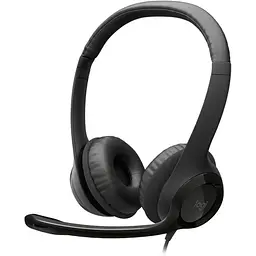 Гарнітура Logitech H390 USB чорна (981-000406, 981-000014) - мініатюра 2