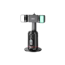 Монопод XO SS16 facial tracking automatic AI bluetooth tracking selfie stick Чорний - мініатюра 4