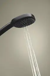 Змішувач для душу з душовим гарнітуром Grohe Cubeo 1018252430 Чорний матовий - мініатюра 7
