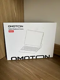 Чохол-клавіатура OMOTON для планшета iPad Pro 13" M4 2024 з під'єднанням через Bluetooth та тачпадом чорний (SKU-149) - мініатюра 11