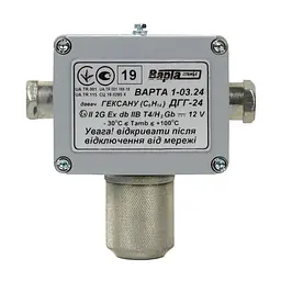Датчик горючих газів промисловий Теміо ДГГ-24 для блоку керування ВАРТА 1-03.24 / ВАРТА 1-03.24П (96-00104) - мініатюра 5