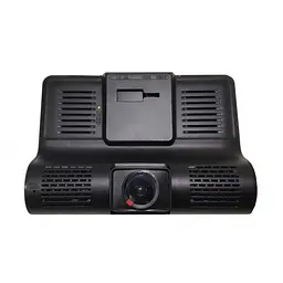 Відеореєстратор автомобільний на 3 камери авто реєстратор UKC DVR SD319 чорний - мініатюра 7