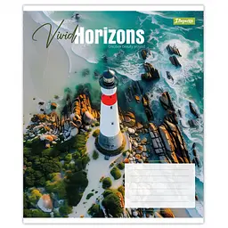 Зошит учнівський 1 Вересня Vivid horizons А5 96 аркушів клітинка 5 шт. (768996) - мініатюра 4