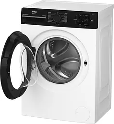 Beko Пральна машина Beko фронтальна, 6кг, 1200, B, 45см, дисплей, інвертор, пара, білий - мініатюра 7