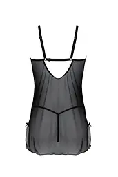 Пеньюар Passion DROSERA CHEMISE black, S/M - миниатюра 4