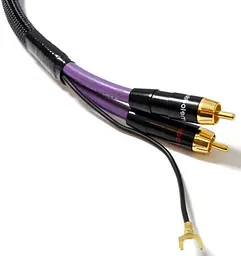 Аналоговий фоно-кабель для програвачів вінілу 2xRCA-2xRCA Melodika MDPH-20 PHONO Cable 2m - мініатюра 4