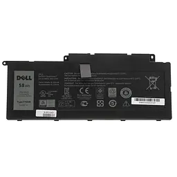 Батарея для ноутбука Dell F7HVR (Inspiron 14 7437 15 7537 17 7737) 14.8V 3800mAh 58Wh Чорний (G4YJM) - мініатюра 2