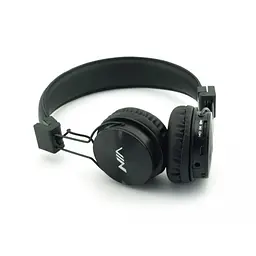 Бездротові навушники з оголов'ям чорні з MP3 плеєром Bluetooth NIA-X3