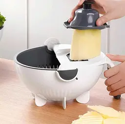Тертка — овочерізка з контейнером — Veg Cutter - мініатюра 8