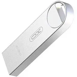 Флеш-накопичувач XO DK01 USB2.0 Flash Disk 32GB Сріблястий