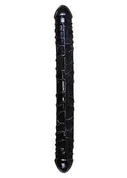 Двосторонній фалоімітатор B - Series EasyLove Flexible, 33.5 см (чорний)