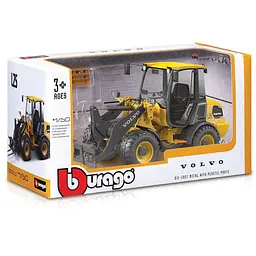 Автомодель Bburago серії Construction Навантажувач Volvo L25 з вилами (18-32090) - мініатюра 3