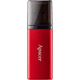 USB флеш-накопичувач Apacer AH25B 256GB USB-A 3.2 Red (AP256GAH25BR-1) [90939] - мініатюра 3