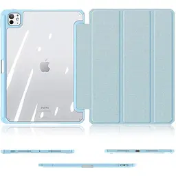 Чохол-книжка Dux Ducis Toby Series With Pencil Holder для Apple iPad Pro 13` M4/M5 (2024-2025) Blue [112719] - мініатюра 4