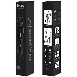 Штатив Jmary KP-2294 для зйомки 58-179см 2in1 + чохол Black - мініатюра 3
