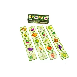 Дерев'яна головоломка "Овочі" PuzzleOK Puz-95963, 40 елементів - мініатюра 2