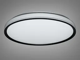 Люстра смарт Diasha WF-71BLACK WF-71BK, 72W, чорний, кругла, для кухні, спальні, вітальні, коридору, кафе/ресторана - мініатюра 3