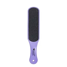 Тертка для п'ят двостороння абразивна Salon Professional 814, Фіолетовий