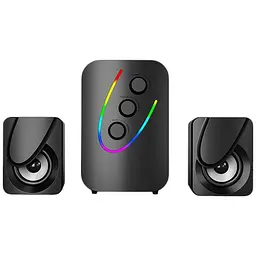 Акустична система 2.1 Havit HV-SF140BT 11W USB Black (HV-SF140BT) - мініатюра 3