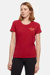 Футболка Rab Stance Geo Tee Wmns 10 Червоний