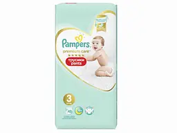 Підгузки-трусики PAMPERS 6-11кг 48шт Premium Care Pants Midi