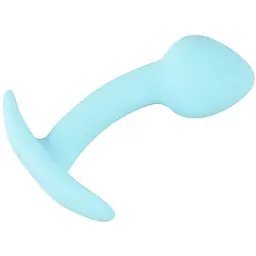 Анальна пробка Cuties Plugs Blue - мініатюра 4