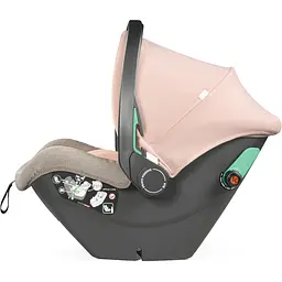 Коляска 3 в 1 Peg-Perego Veloce Mon Amour Belvedere SLK з підставкою до люльки рожеве золото - мініатюра 13