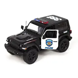 Модель джипа Jeep Wrangler Police KT5412WP Kinsmart