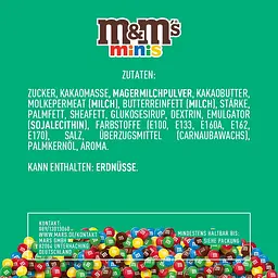 Драже M&M's Minis Chocolate 225г - мініатюра 7