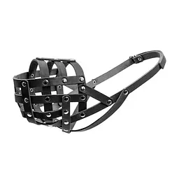Намордник м'який "CoLLaR" №4 (ротвейлер кобель) чорний - мініатюра 2