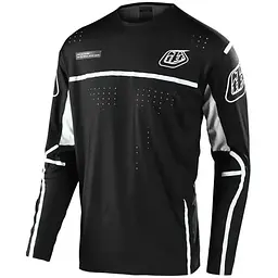 Велоджерсі Troy Lee Designs Sprint Ultra Jersey Lines Black/White M (1106-356324003)