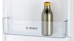 Холодильник Bosch вбудований 177x55x55 холодильне відділення 199 л морозильне відділення 69 л 2 двері A+ ST білий (KIV87NS306) - мініатюра 6