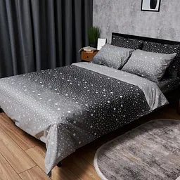 Комплект постільної білизни Moon&Star Дитячий 110x140 см наволочки 2x40x40 см Night Sky Бязь Gold Люкс