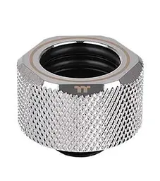 Фитинг Thermaltake Pacific C-Pro G1/4 PETG 16mm OD Compression - Chrome/DIY LCS (CL-W213-CU00SL-A) - мініатюра 1