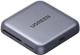 Card Reader USB 3.2 Magnetic, USB-C SD/MicroSD UHS-II 312 МБ/с PD 100W CM898 Ugreen - мініатюра 2