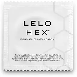 Презерватив Lelo HEX Condoms Original Sachet