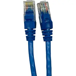 Патч-корд GEAR 1.5м UTP cat.5e, CU, 24AWG, blue (GPC-UTPCURJ45-1.5BE)