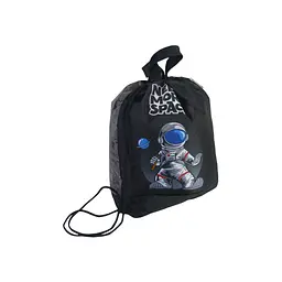 Сумка для взуття Cool For School Чорна з кишенею (CF87305)