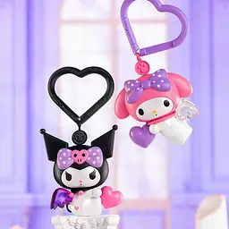 Механічна іграшка-сюрприз Pop Top Kuromi & My Melody Милі крильця (24MDL-003) - мініатюра 3