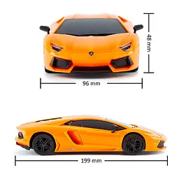 Автомобіль на радіокеруванні LAMBORGHINI AVENTADOR LP 700-4 KS DRIVE 124GLBO світяться фари - мініатюра 8