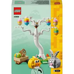 Конструктор LEGO Icons Великодній кролик і полювання на курячі яйця 140 деталей (40808) - мініатюра 5