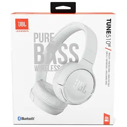 Гарнітура JBL T510BT (JBLT510BTWHTEU) White - мініатюра 7